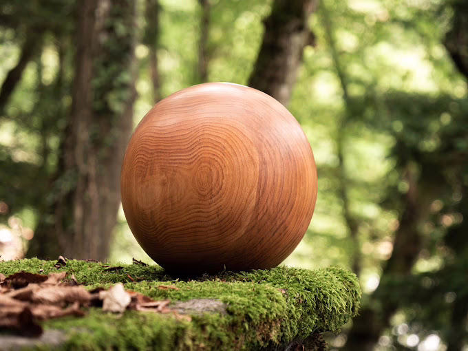 Holz Kugel Urne - Bestattungsdienst Drei Tannen AG - Neuhardstrasse 28 - 4600 Olten - Solothurn