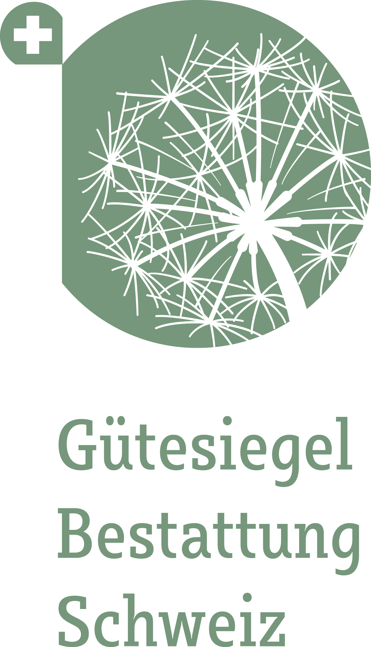 Schweiz. Verband der Bestattungsdienste Il logo della gutteisel bestattung schweiz.